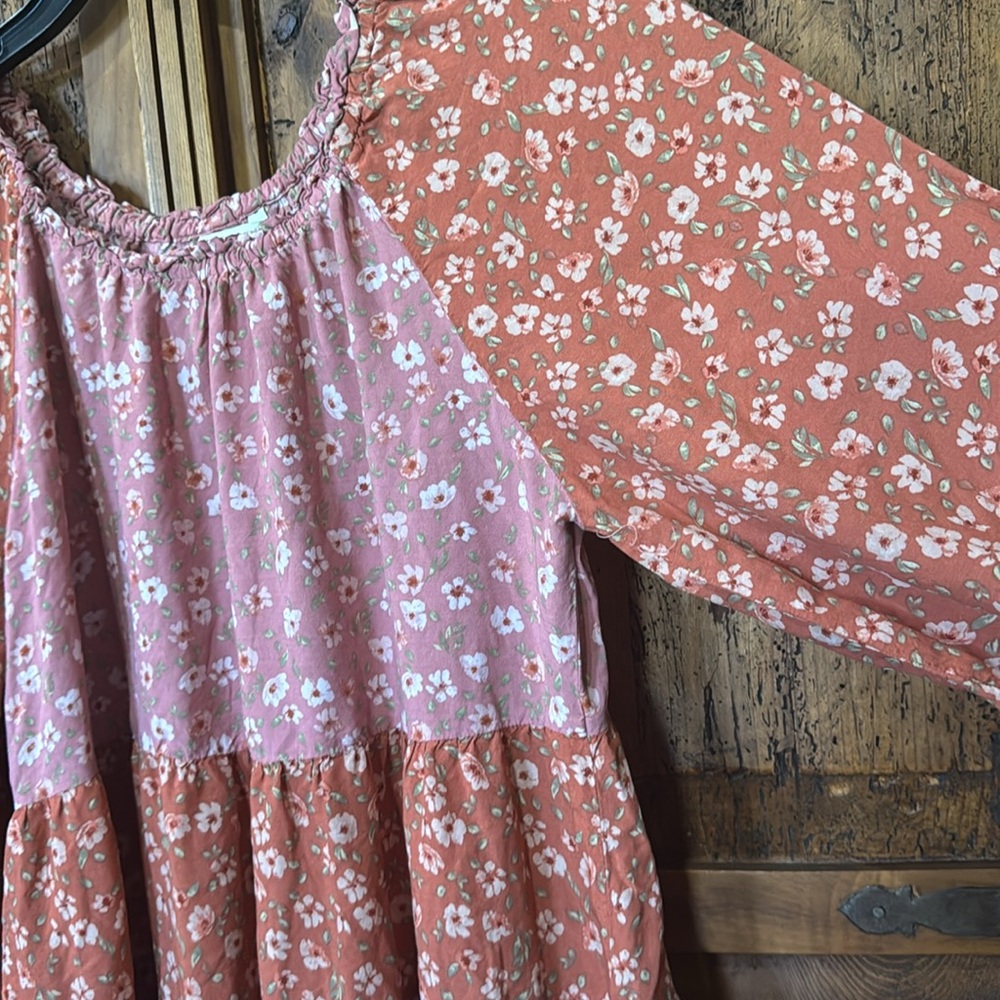 Cato Pink Floral Blouse - Picture 2 of 5